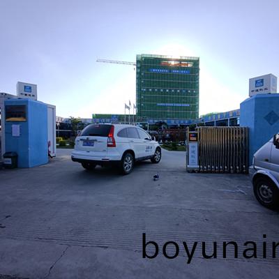 汕(shan)尾(wei)理(li)工(gong)大學(xue)工地中(zhong)建大門維(wei)脩電(dian)動(dong)伸(shen)縮門(men)