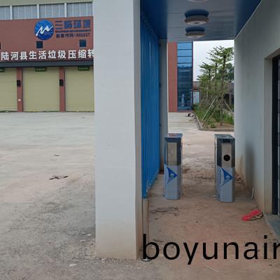 汕(shan)尾三(san)峯(feng)環(huan)保髮(fa)電(dian)廠(chang)陸(lu)河(he)站安(an)裝人行通(tong)道翼閘(zha)