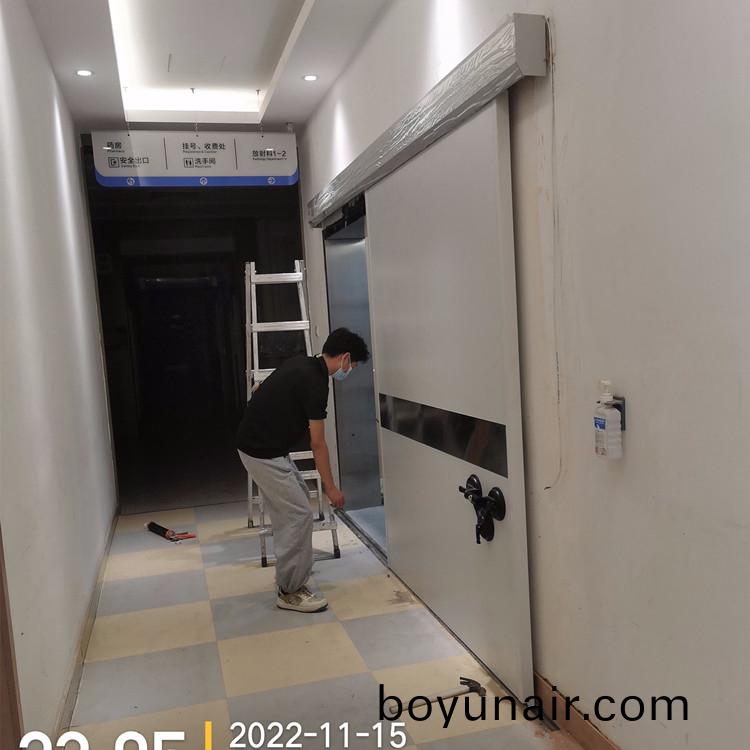深(shen)圳(zhen)醫院華(hua)爲門診(zhen)安(an)裝(zhuang)防(fang)輻射醫(yi)用門
